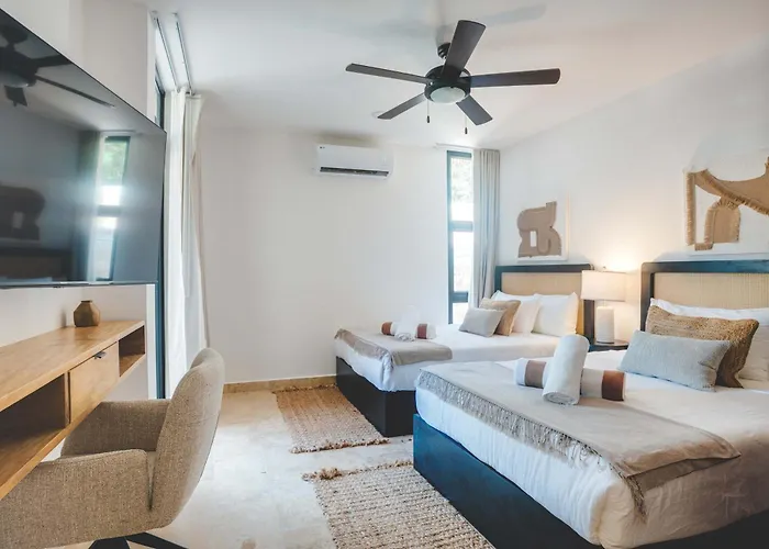 Apartamento Luxury 2br Retreat With Private Pool & Tulum
